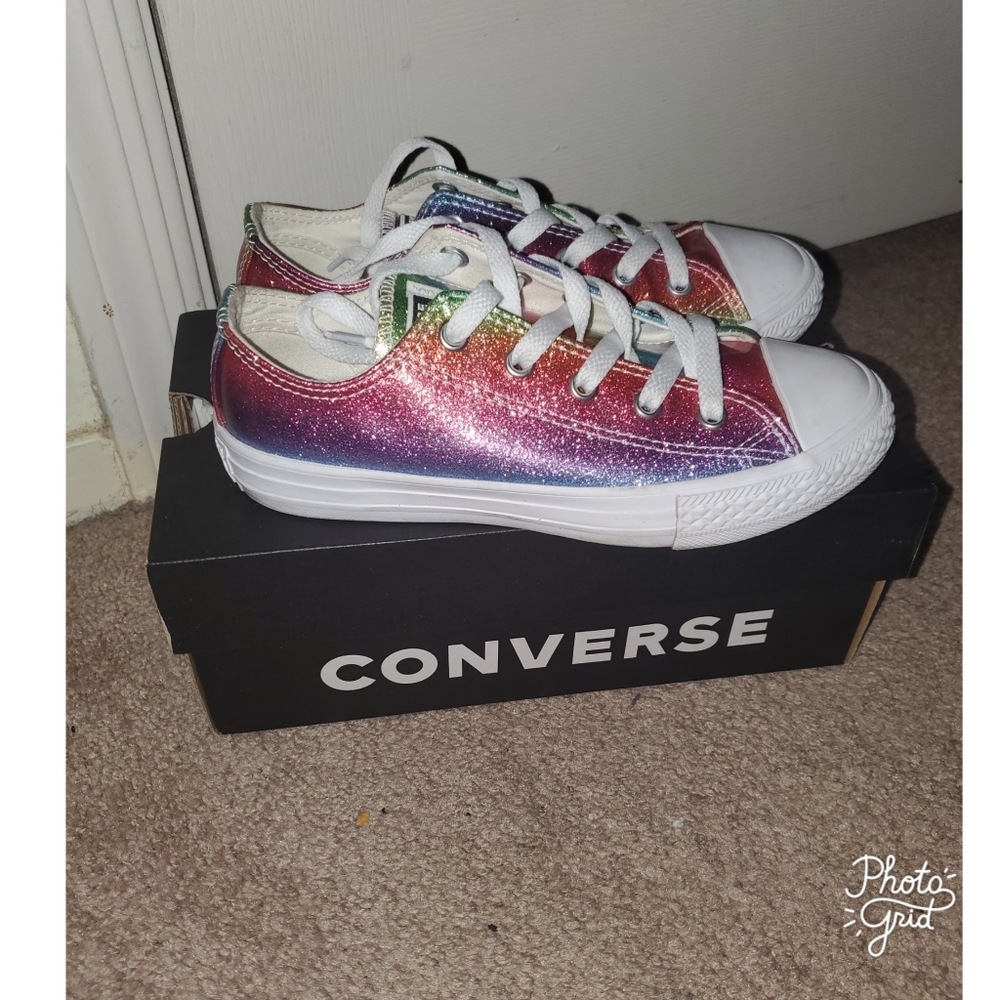 All Star Lo Glitter Sneaker
